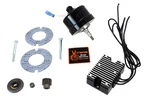 Harley Black 12 Volt Alternator Generator Conversion Kit Fits 1971-1983 Xl,. Fixed Price $262.23.
