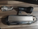 Honda Africa Twin Oem Muffler Assembly 18310-MLN-L00. Fixed Price $300.00.