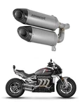 Suitable For Triumph Rocket 3 Gt 2019 - 2024 Silenced Exhaust Muffler.... Fixed Price $976.93.