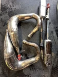 Yamaha Banshee Dg Exhaust Pipes. Fixed Price $550.00.