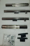 Vance And Hines 07-17 Harley Softail Straightshot Muffler Heat Shield Set. Fixed Price $175.00.