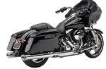 Cobra 6219 Tri-oval Ii Slip-on Exhaust Mufflers 1995-2016 Harley Touring Bagger. Fixed Price $300.00.