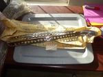 Nos Honda CL100 Scrambler 1971 Genuine Exhaust Muffler Protector 18250-108-771. Fixed Price $399.94.