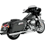 Vance & Hines 16763 Twin Slash 4" Round Slip-on Exhaust Mufflers (chrome). Fixed Price $577.18.
