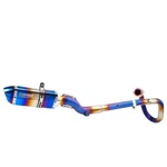 Full System For DRZ400SM 2000-2023 Muffler Exhaust Link Pipe Stainless Blue. Fixed Price $203.98.