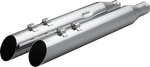 Khrome Werks Hp-plus Slip-on Muffler Slash-up 4 Inch M8 Chrome Exhaust. Fixed Price $499.95.