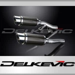 Kawasaki Concours ZG1000 1986-2006 Slip 8" Round Carbon Exhaust Muffler Kit. Fixed Price $550.99.