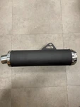 Triumph Daytona 650 2003-2005 Single Side Muffler Black Part # T2201915. Fixed Price $200.00.