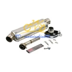 Universal Exhaust Muffler Pipe With Removable Db Killer Slip 38-51MM Motorcycle. Fixed Price $54.40.