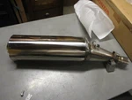 Take-off Oem Honda NC700 & Xd Muffler 18310-MGS-305 Lite Scuffing Buff-out. Fixed Price $341.00.