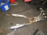 1999 Honda CB750 Nighthawk Exhaust Muffler Pipe. Fixed Price $150.00.