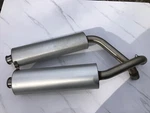 Ducati 916 748 Std Original Oval Exhaust Silencers Left & Right ZDM-A14 B14. Fixed Price $228.36.