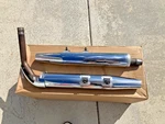 2011 11-13 Kawasaki Vulcan VN1700 Oem Exhaust Mufflers Pipes Cans. Fixed Price $150.00.