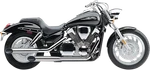 Cobra 1180SC Complete Slip-on Muffler Chrome Slashcut VTX1300C. Fixed Price $527.94.