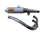 Sparks Racing X-6 Stainless Steel Big Core Full Exhaust Honda TRX400EX. Fixed Price $829.00.