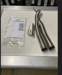 Double Gun Exhaust Titanium For Cbr 650 '14-'16. Fixed Price $183.24.