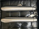 Triumph Street Twin Oem Exhaust/mufflers. Fixed Price $274.95.