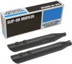 Drag Specialties 1801-1184 Black 3.5" Slash Down Slip On Mufflers 95-16 Touring. Fixed Price $337.00.