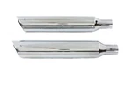 Wyatt Gatling Side Slash Slip-on Muffler Set For Harley-davidson. Fixed Price $174.99.