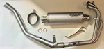 Honda CB500 Left Hand Exit Race Stainless Steel Exhaust System Header & End Can. Fixed Price $308.74.