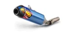 Fmf Factory 4.1 Ti Exhaust Pipe Muffler Blue Kawasaki KX450F 2012-2015 042286. Fixed Price $674.99.