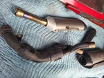 Yamaha Yzf R1 Right Exhaust Muffler 4C8-3 And Left 4C8-4. Fixed Price $200.00.