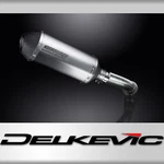 Bmw K1200S 2005-2008 Delkevic Slip On 10" X-oval Titanium Exhaust Muffler Kit. Fixed Price $294.95.