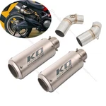 For Ducati Monster 1100 696 796 Slip-on Exhaust Set 51MM Muffler Pipe Left Right. Fixed Price $136.97.