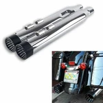Sharkroad 4" Slip On Mufflers For Harley Touring Exhaust 17-UP Chrome. Fixed Price $257.99.