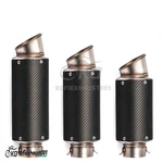 60MM Carbon Fiber Exhaust Pipe Motorcycle Tail Muffler Silencer Db Killer Escape. Fixed Price $62.30.