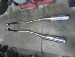 1995-2007 Kawasaki Ninja 250R EX250F Complete Full Factory Exhaust System. Fixed Price $119.99.