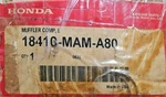 18410-MAM-A80 Honda Muffler, L. For GL1500. Fixed Price $400.00.