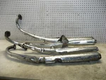 Suzuki 1973 77 Set Mufflers Exhaust System 4 Units End Silencer. Fixed Price $399.99.