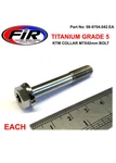 Titanium Ktm Collar Bolt M7 42MM Cylinder Head Excf Sxf 77330067242. Fixed Price $15.15.