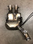 Oem Yamaha 2017 FZ-10 Exhaust Muffler Chamber 2018-2020 MT10 B67-14730-10-00. Fixed Price $250.00.