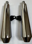 Triumph 900 Legend Tt Exhaust Silencers Chrome T2201580/T2201590 From 2001. Fixed Price $375.00.