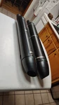 2014 Victory Cross Country Exhaust Mufflers VMD42D1737 Stock Takeoffs All Black. Fixed Price $500.00.