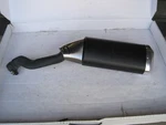 Suzuki Hayabusa Left Muffler Silencer With Shield And Link Pipe 14340-15H03-H01. Fixed Price $251.35.