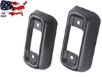 Black Muffler Bracket Cover Set Harley Davidson 1997-2013 Touring 80812-10 Cvo. Fixed Price $44.99.