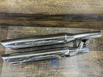 Oem Harley-davidson Screamin Eagle Shotgun Slash Down Slip Mufflers 80444-03. Fixed Price $200.00.