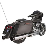 S&s MK45 4-1/2IN. Performance Muffler Chrome With Black/machined Tracer. Fixed Price $877.35.