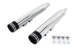 Performance Slip-on Mufflers Black Harley-davidson Touring Miwaukee Eight. Fixed Price $360.46.
