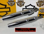 Oem 04-13 Harley Sportster 883 1200 Slip On Mufflers Chrome. Fixed Price $99.95.
