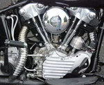 Chrome Steel "slinky" Flex Covers 1-3/4" O.d. Harley Ohv Big Twin Exhaust Pipes. Fixed Price $74.00.