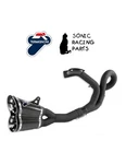 Mr 010CRB D163 Full Complete Exhaust Inox Black Carbon Termignoni Ducati Diavel. Fixed Price $2628.29.