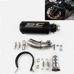 Slip For Yamaha MT-03 Yzf R3 2016-2026 Exhaust Mid Tail Pipe Muffler Tips Black. Fixed Price $72.87.