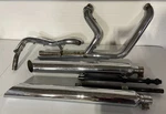 Harley Davidson Exhaust Header Pipes And Mufflers 64905-99 64906-99. Fixed Price $139.95.