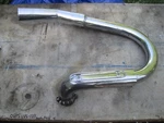 1983 Honda VT750 Shadow Muffler Header Pipe Left Assembly Exhaust. Fixed Price $80.00.