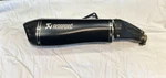Akrapovic Slip-on Exhaust Kawasaki H2 Sx. Fixed Price $800.00.
