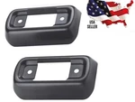 Black Muffler Bracket Cover Set Harley Street Road King 80812-10 Electra Glide. Fixed Price $44.95.
